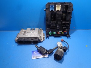 Peugeot 307 1 6 Hdi Kit Demarrage Calculateur Moteur 0281011629 9651132880 Ebay