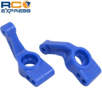RPM R/C Products Blue Rear Bearing Carriers Slash 2WD/E-Rustler RPM80385