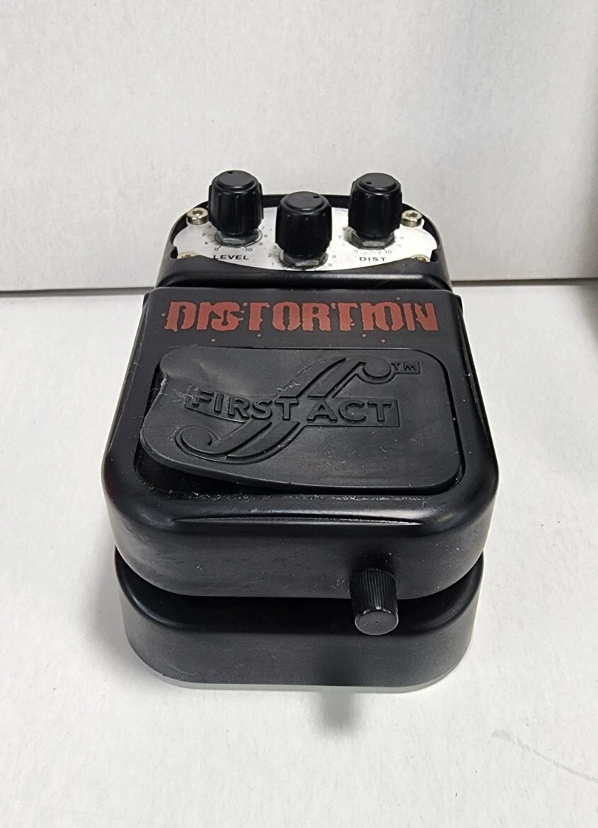 First Act Distortion Pedal with box eBay
