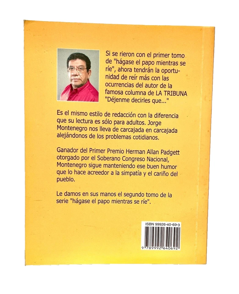Hagase el papo mientras se rie Vol. II by Jorge Montenegro. Honduras. Spanish - Image 2 of 4