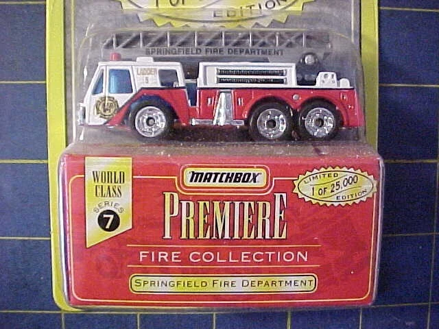 MATCHBOX PREMIERE FIRE COLLECTION SERIES 7! FULL SET OF 6!  LIMITED EDITION  NIP - Image 3 of 4