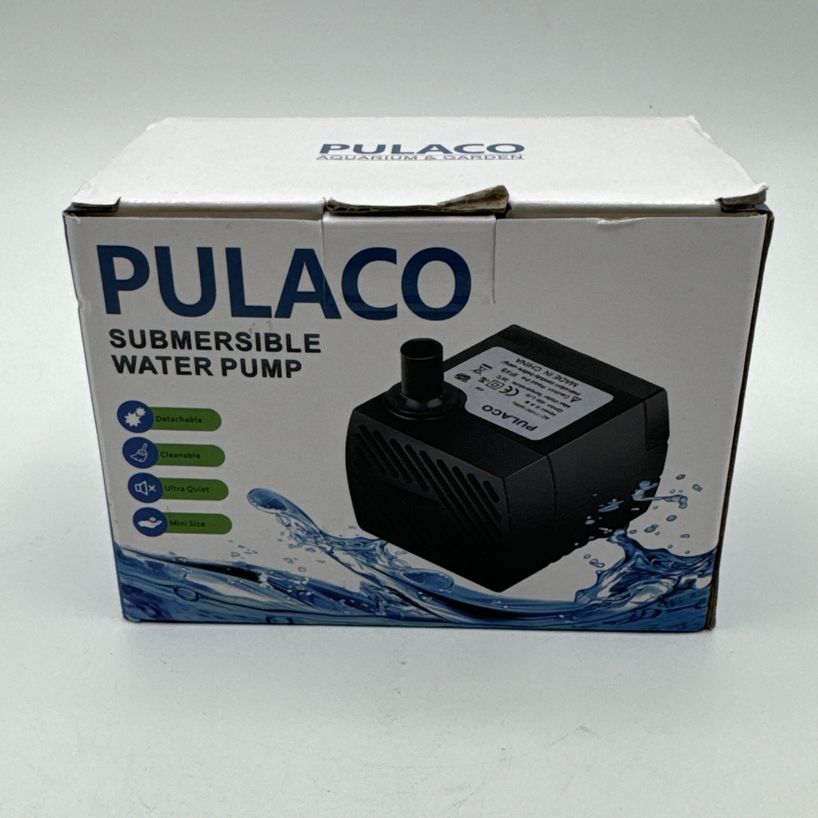 Pulaco Mini Submersible Water Pump PL128 AC 110120v/60Hz 5w 95GPH Hydroponics eBay