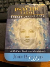 The Psychic Tarot Oracle Deck by John Holland 65 Cards & Guidebook  Complete