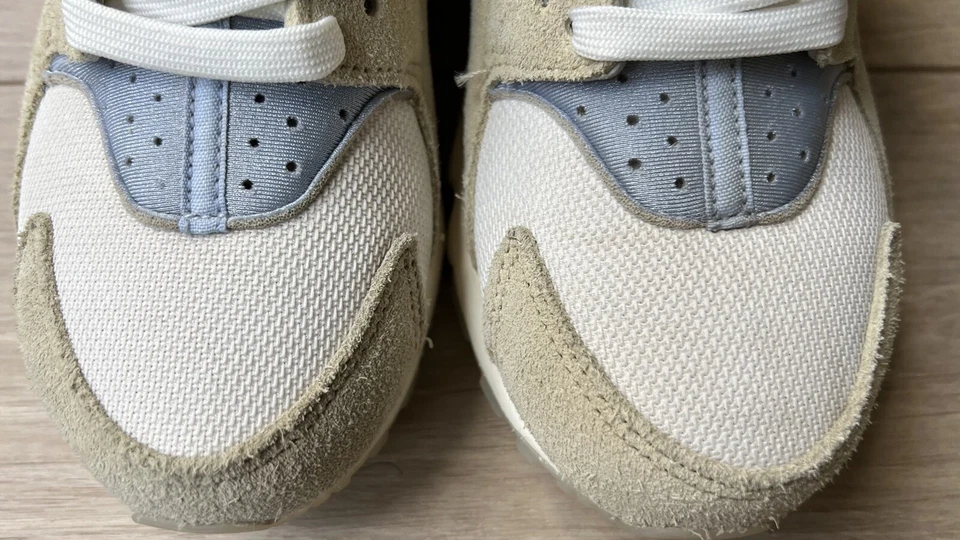 Niños Nike Huarache Run Yin Yang Azul Gris Rojo Negro DV2196-700 Talla 4Y 2021 Foto 4 de 4