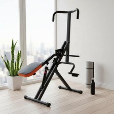 Bauchmuskeltrainer Faltbar faltbare Bauchtrainingsbank platzsparend f&uuml;r zu