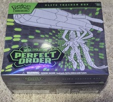 Pokemon Perfect Order Elite Trainer Box ETB nuovo sigillato in fabbrica scatola