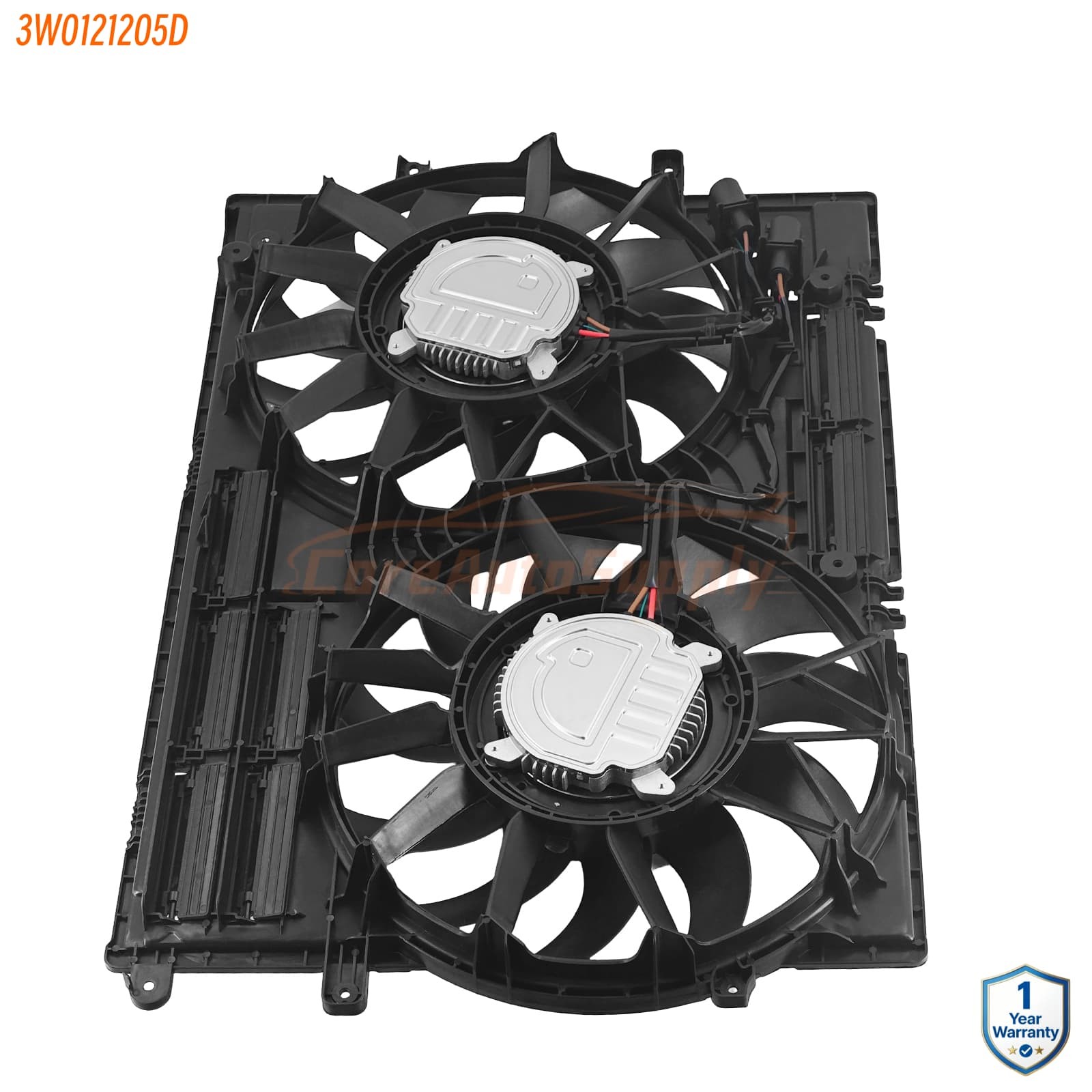 Bentley Continental GT 2012-2020 Cooling fan motor P/N 3W0121205D