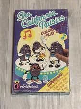 VINTAGE The California Raisins Play Set by Colorforms Factory Sealed 1987
