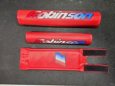 Old School BMX - Robinson Style Pads - Red