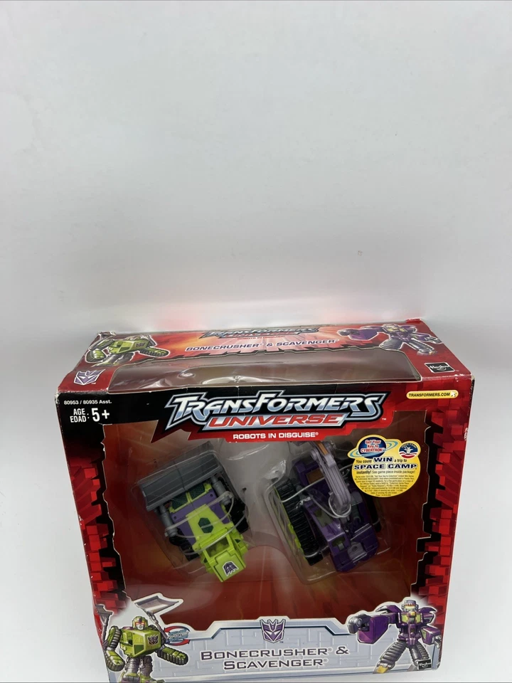 Transformers Universe Devastator:  Longhaul Hightower Scavenger Bonecrusher MISB - Image 2 of 4