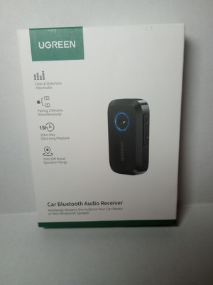 UGREEN 5.3 Aux Bluetooth Adapter for Car, [Greater Connection] 3.5mm, Wireless