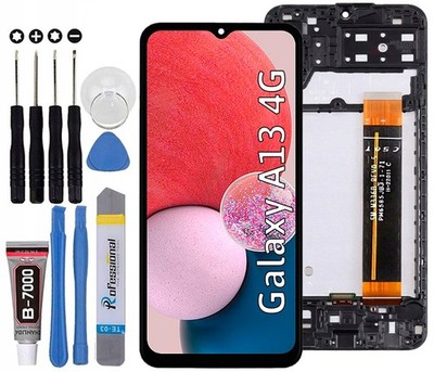Für Samsung A13 2022 A135F 4G SM-A135F Bildschirm LCD Display Rahmen Schwarz