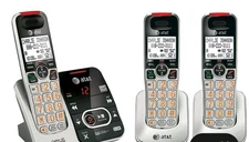AT&T 3 Handset DECT 6.0 Expandable Cordless Answering System with Caller ID & ..
