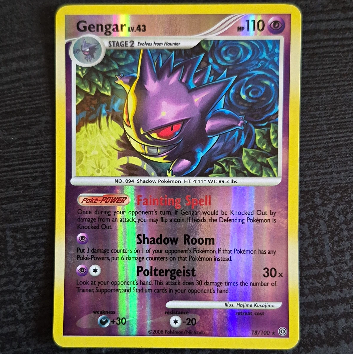 Las mejores ofertas en Gengar 18/100 Stormfront | eBay