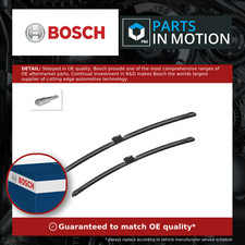 Image of 2x Wiper Blades (Pair) Flat Aero type A833S 3397014833 Bosch Aerotwin 650/550mm