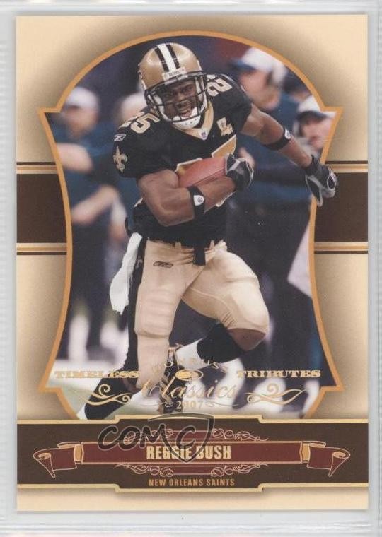 2007 Donruss Classics Timeless Tributes Gold 13/25 Reggie Bush #64 8o8