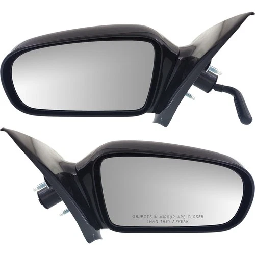 Side Door Manual Mirror Left LH & Right RH Pair Set for 95-05 Chevy 4 Door Sedan