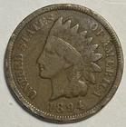 1894 Indian Head Cent Penny 518F