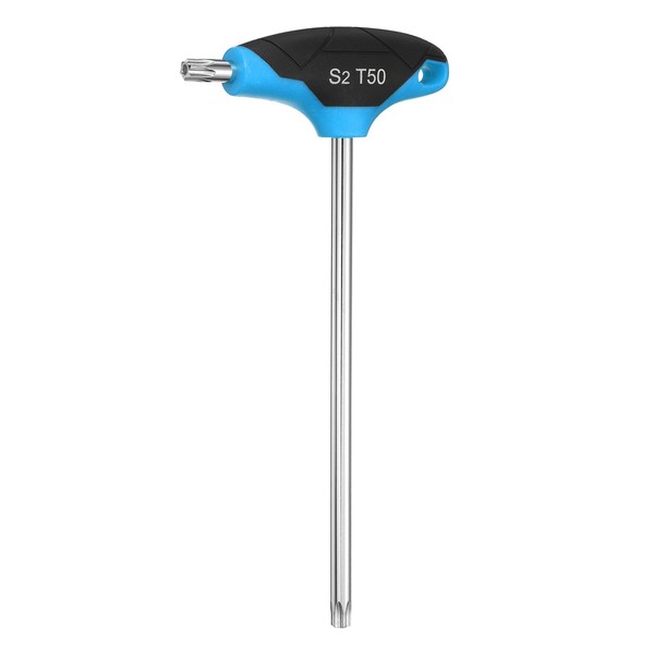 T-Handle Torx-SchlüSsel T50 S2-Stahl Torx-Schraubendreher, Blau Schwarz-image