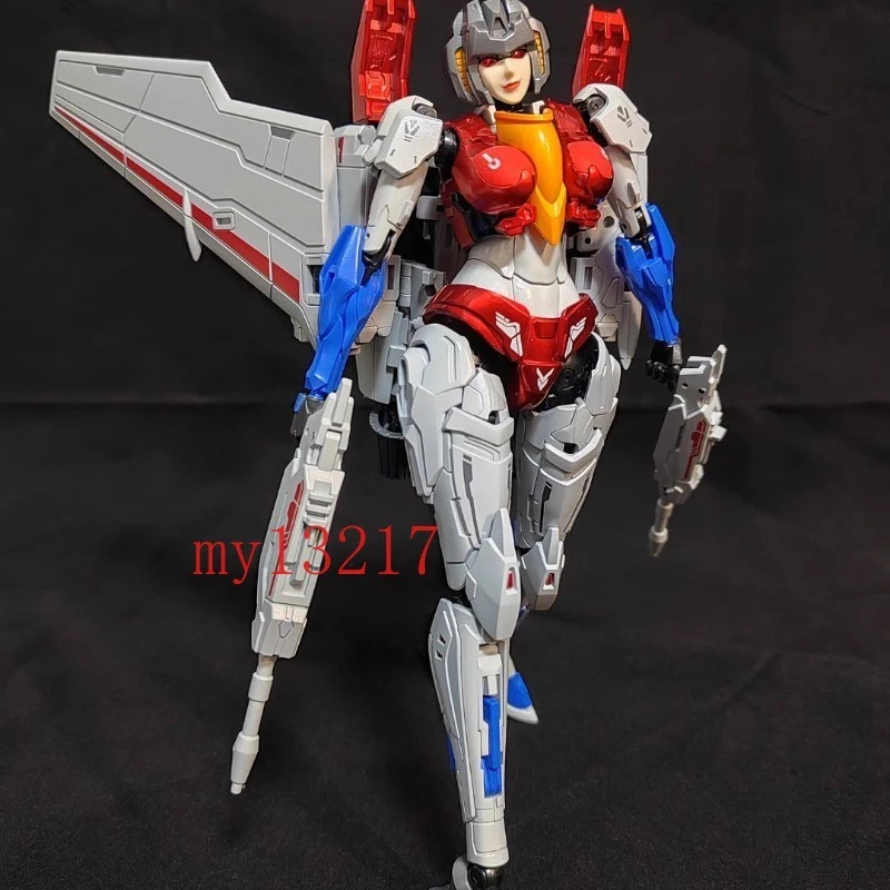 Collection Space CS03 Transforming Toy Robot Red Spider Mecha Girl Action Figure - Image 3 of 4
