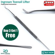 Professional Ingrown Toe Nail Lifter Nail Cleaner Dual Chiropody Podiatry Tools