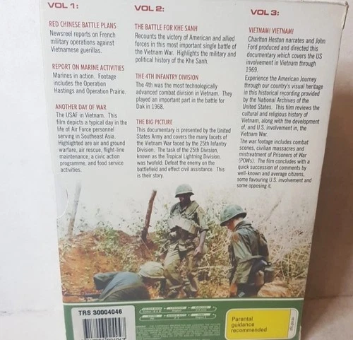 Vietnam War 3 DVD box set award winning documenteries New  sealed set - Picture 3 of 3