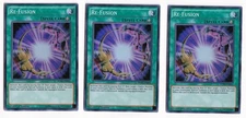 3 x Re-Fusion - FUEN-EN051 - Super Rare - 1st Edition Near Mint, English