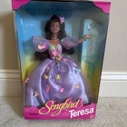Vintage Mattel Songbird Teresa Barbie Doll 12 in Brown Eyes 14484 Boxed