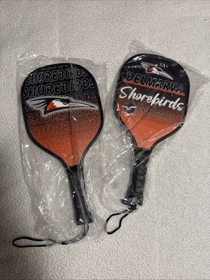 New SGA Delmarva Shorebirds Pickleball Paddles Set of 2