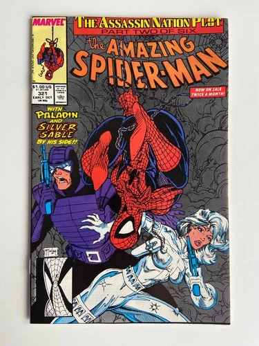 Amazing Spider-Man #321 NM+ 1st App of Protectors  Todd McFarlane Cover Art!