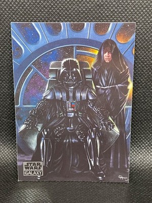 2012 Topps Star Wars Galaxy 7 New Visions #750 A Dark Destiny Evil Luke