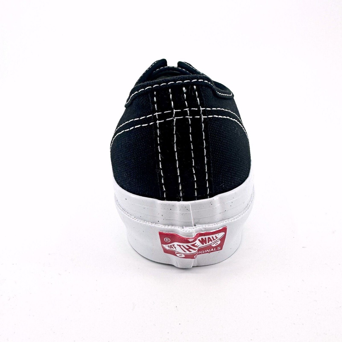 Vans Vault OG Authentic LX (Canvas) Black True White Womens 