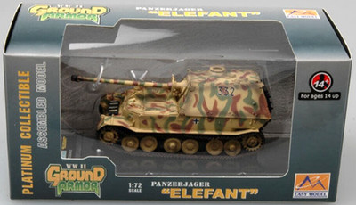 Easy Model 36227 Elefant 653rd Panzerj. Abt. 'Poland' 1944 in 1:72 Fertigmodell