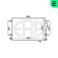 ERA Kondensator Klimaanlage 667089 FüR Audi A4 B6 8E2 Avant 8E5 A6 C5 4B2 4B4