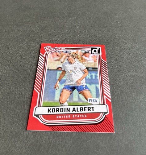 2024-25 Panini Soccer Donruss Korbin Albert The Rookies RED USWNT #8