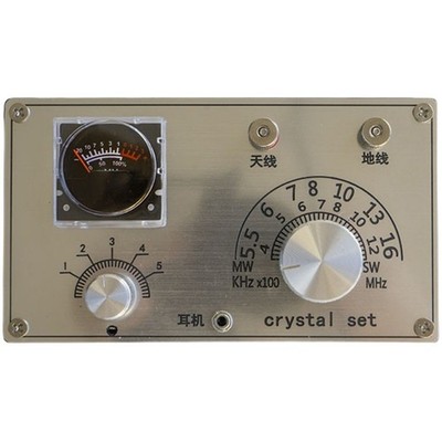 DIY für Crystal Radio Kit zum Lernen grundlegender Elektronik und Radiowellen