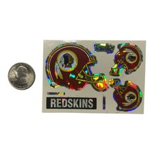 Lot of (6) 1993 Washington Redskins Vending Machine Team NFL Helmet Stickers 🏈
