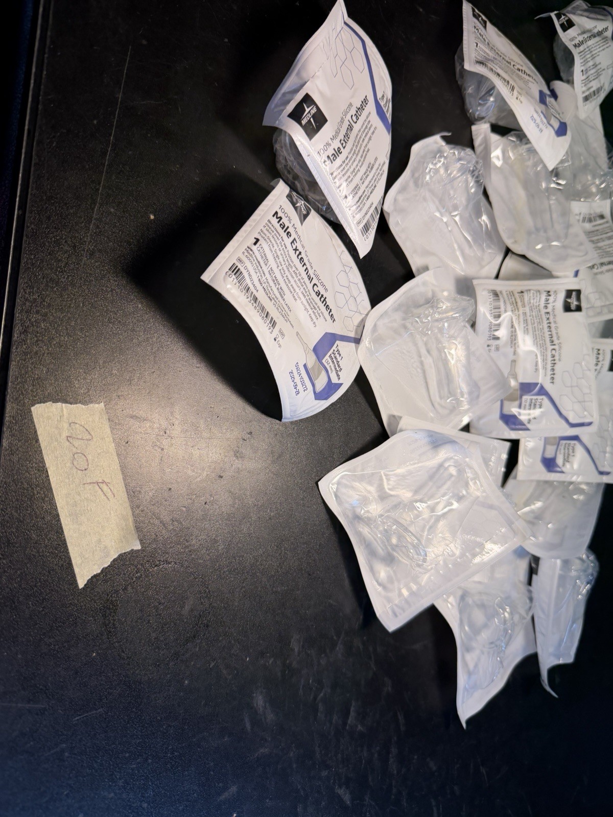 20x Sterile MEDLINE MALE External Catheter REF DYND23406 Size: Standard Exp 2029