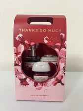 Bath  Body Works Japanese Cherry Blossom 3pc Mini Travel Gift Set