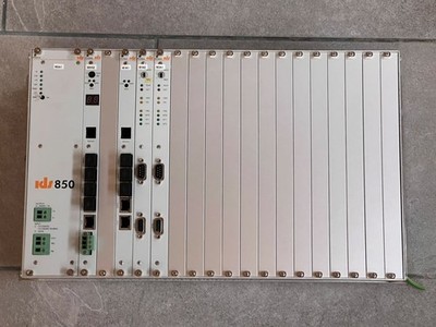 IDS 850 Fernwirksystem (komplette Rackeinheit mit Netzteil & Baugruppen)
