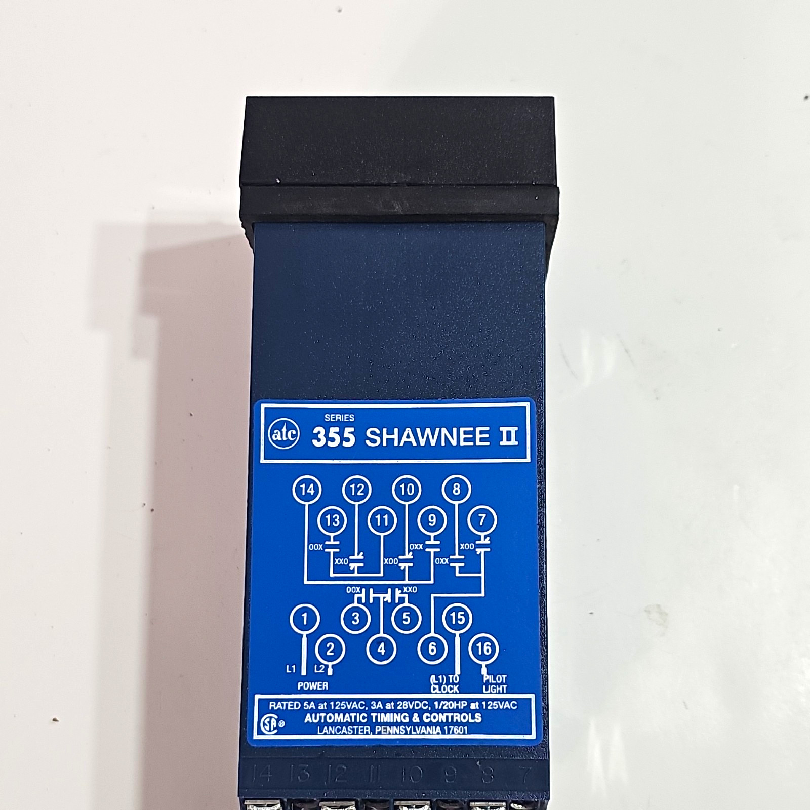 ATC Series 355 Shawnee II Electronic Timer Module, MPN 355A 351 A 30 PX