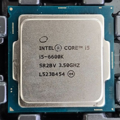 Intel Core i5-6600K (4x 3.50GHz) SR2L4 CPU Prozessor Sockel 1151