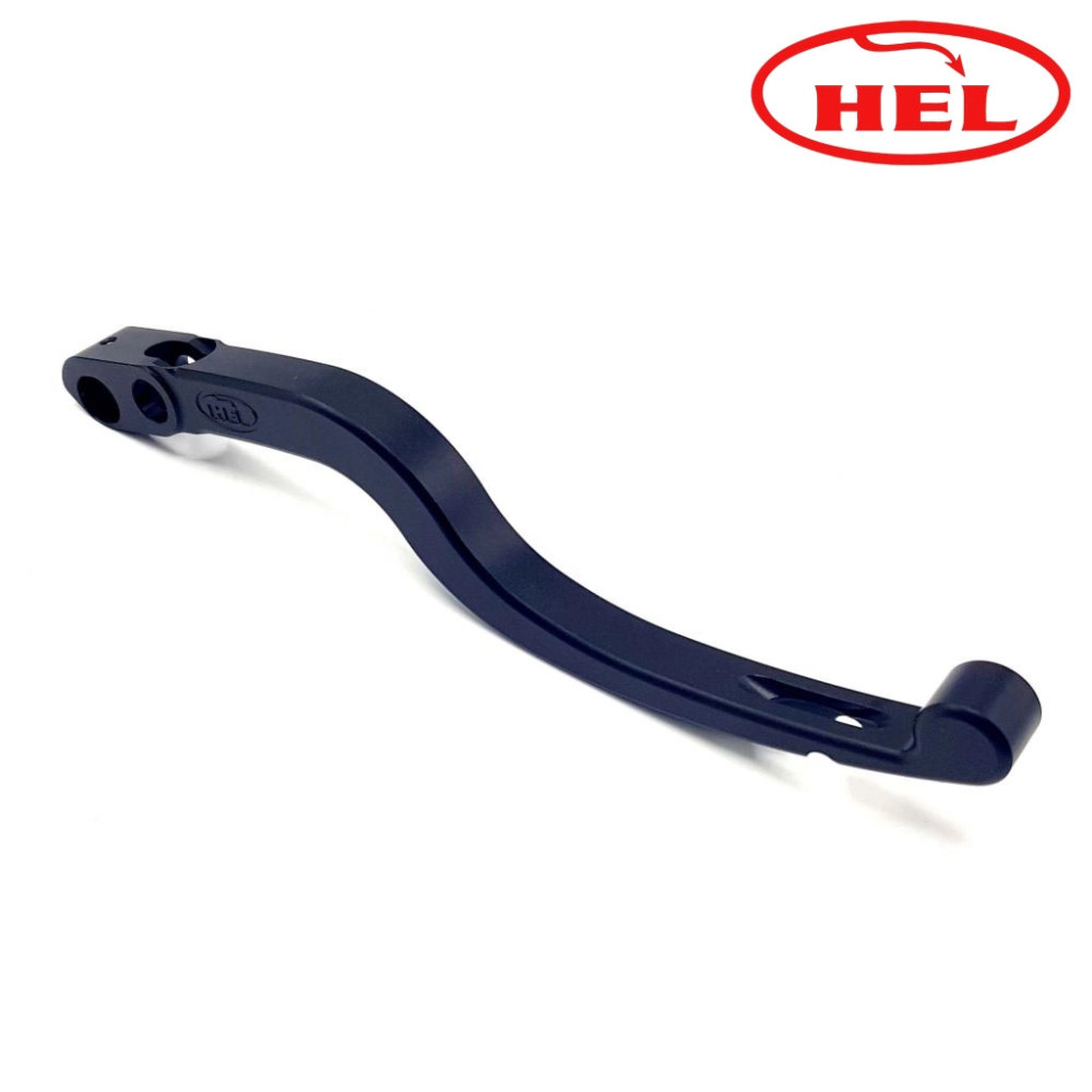 Levier fixe Hel Performance pour maitre cylindre de frein moto noir