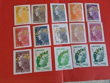Timbres France Neufs ** MARIANNE DE L,EUROPE 2012 N° 4662A AU N° 4662Q TTB LOT 1