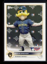 2022 Topps Opening Day #M-12 Bernie Brewer Mascots