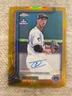 2025 Topps Pro Debut Thomas White Chrome Auto Gold Refractor #/50