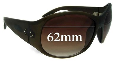 SFx Replacement Sunglass Lenses fits Blinde Blinde Unknown - 62mm Wide