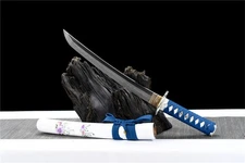 Japanese handmade forged samurai sword cold weapon collection decoration