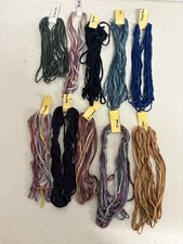 Hand Dyed Fibers Rug Hooking Cross Stitch 10 Skeins