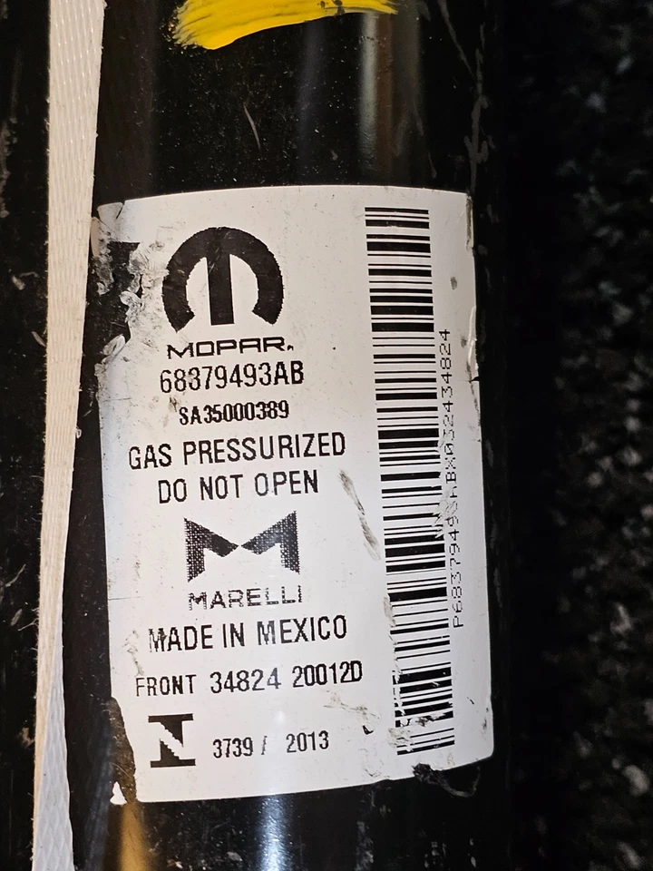Amortiguador de suspensión delantera Mopar 68379493AB para Ram 5500 2019-2023 Foto 4 de 4